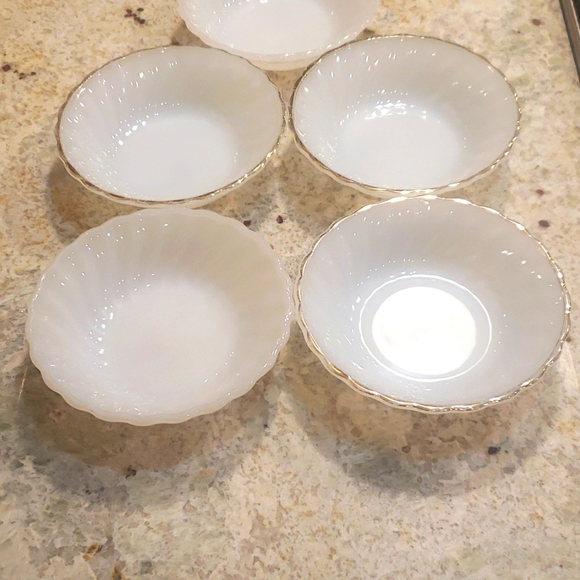 Dinnerware by Anchor Hocking Milk Glass - Picture 3 of 7